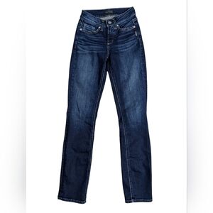 Silver Jeans Dark Blue Suki Straight Women's Jeans